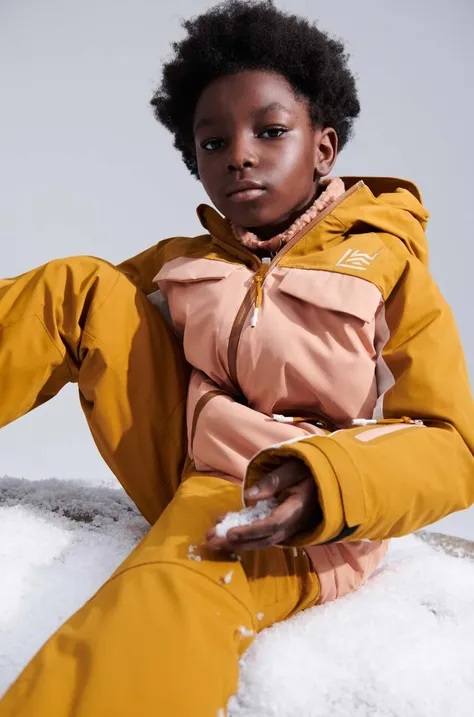 Otroška smučarska jakna Liewood oranžna barva