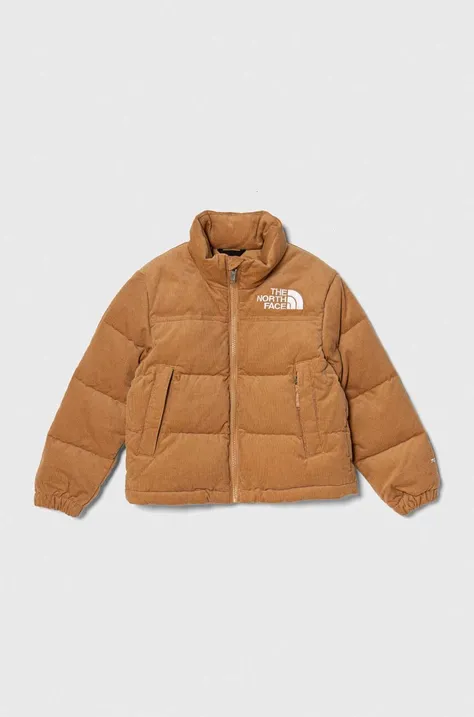 Дитяча пухова куртка The North Face 1996 RETRO NUPTSE JACKET колір коричневий