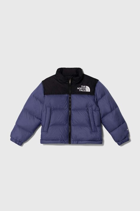 Детско пухено яке The North Face 1996 RETRO NUPTSE JACKET в синьо