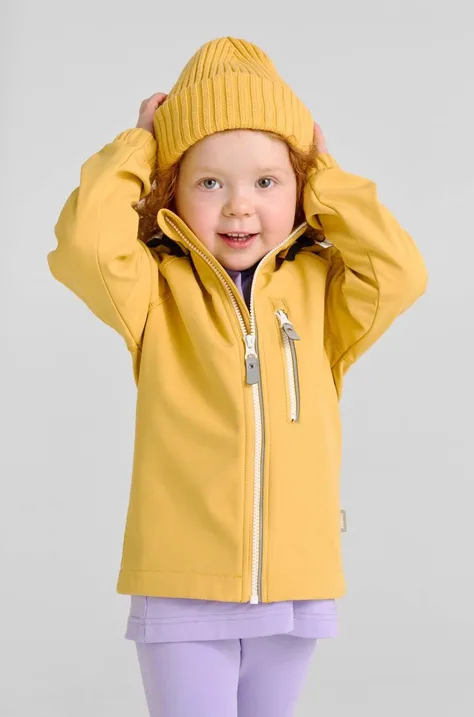 Otroška jakna Reima Vantti rumena barva