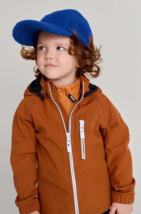 Otroška jakna Reima Vantti rjava barva
