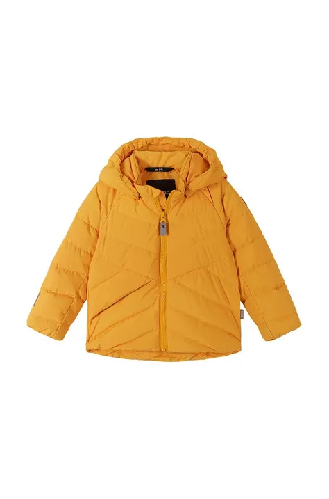 Дитяча пухова куртка Reima Kupponen колір жовтий