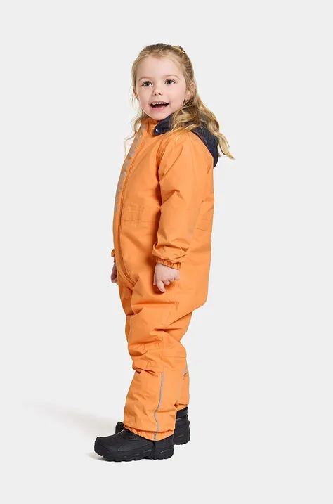 Otroški zimski kombinezon Didriksons RIO KIDS COVER oranžna barva