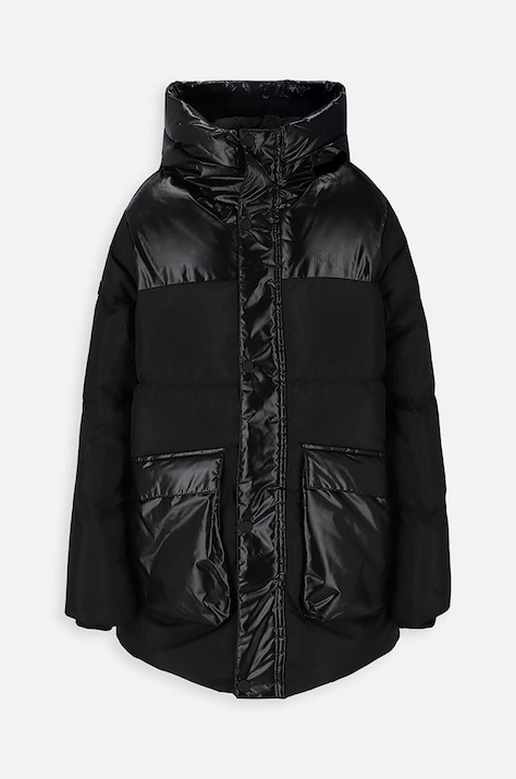 Παιδικό μπουφάν Lemon Explore χρώμα: μαύρο