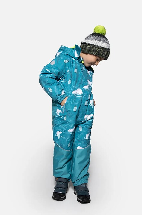 Lemon Explore costum de schi pentru copii culoarea turcoaz
