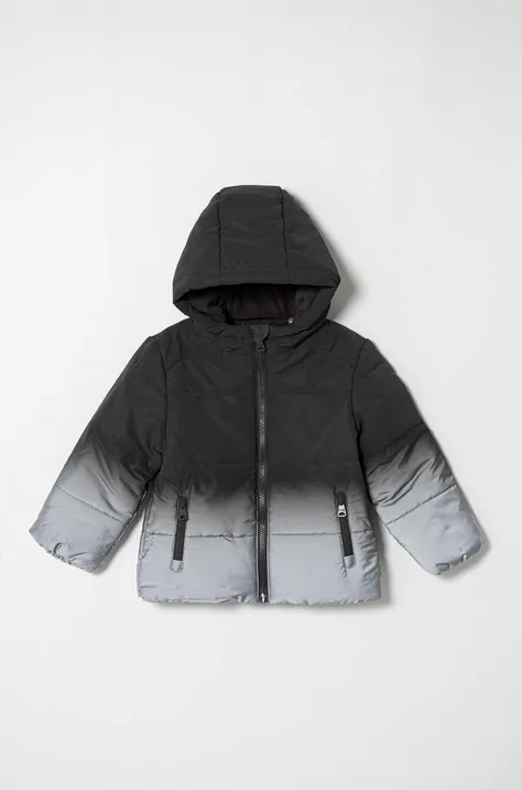 Детская куртка zippy цвет серый