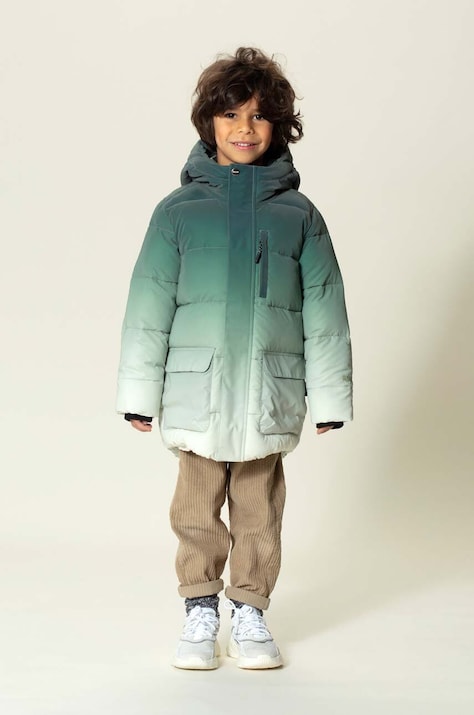 Детская куртка Gosoaky TIGER EYE цвет зелёный
