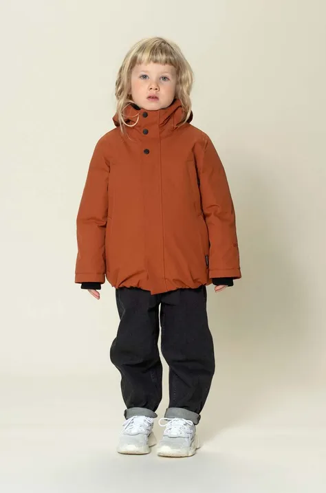 Дитяча куртка Gosoaky CHIPMUNCK колір коричневий