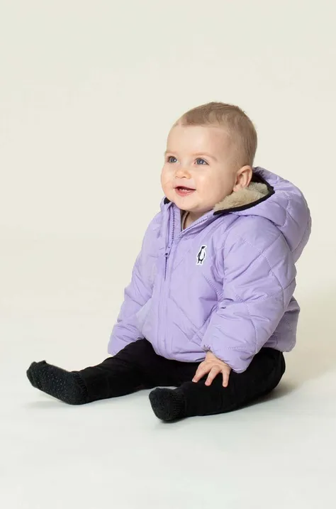Куртка для младенцев Gosoaky BABY SHARK цвет фиолетовый