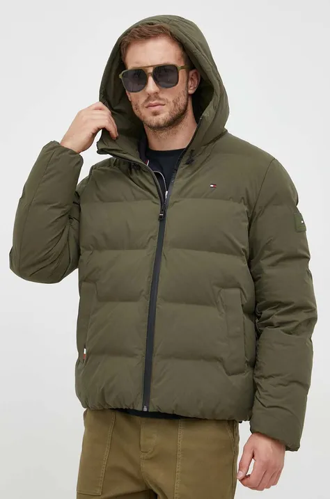 Куртка Tommy Hilfiger мужская цвет зелёный зимняя