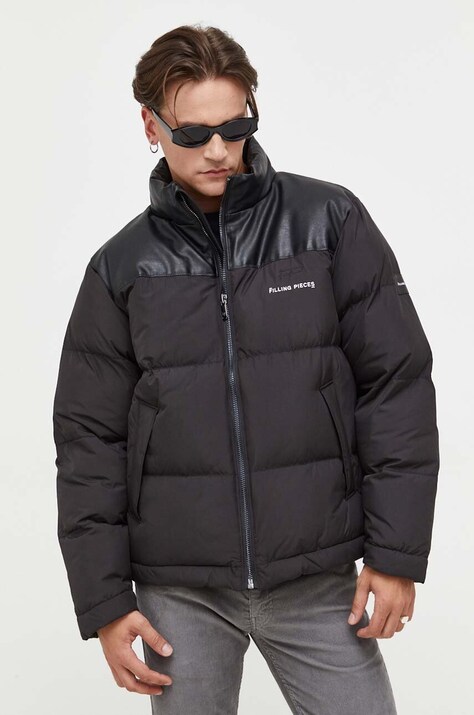 Куртка Filling Pieces мужская цвет чёрный зимняя