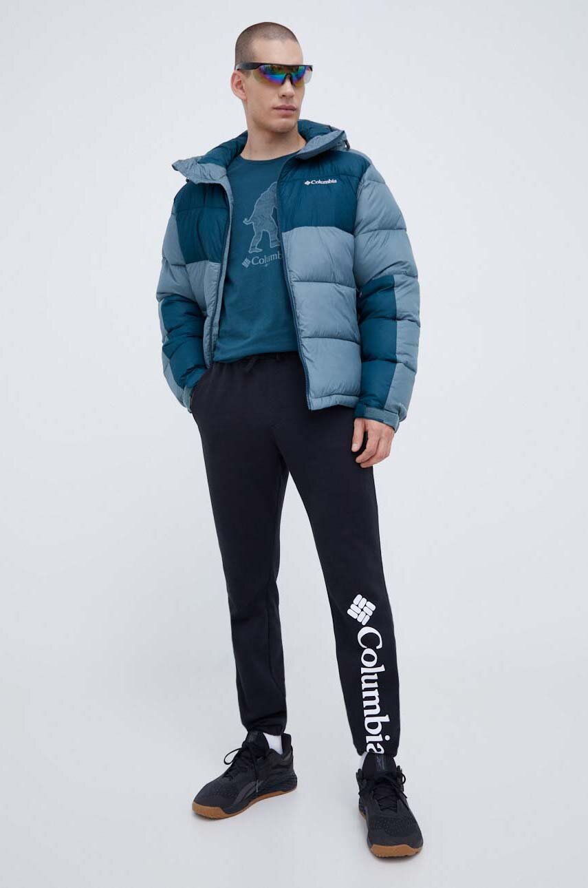 Bunda Columbia M Pike Lake II Hooded Ja pánska, zimná, 2050931