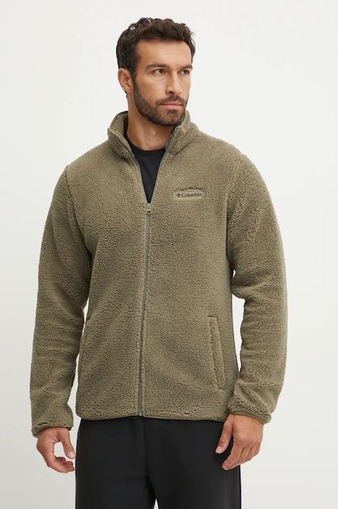 Columbia felpa uomo colore verde