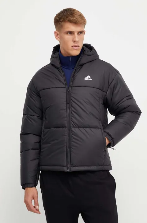 Куртка adidas чоловіча колір чорний зимова