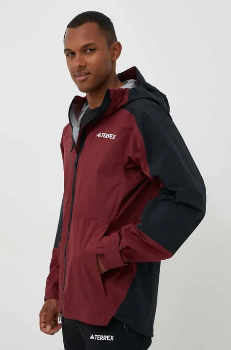 Куртка outdoor adidas TERREX Xploric RAIN.RDY цвет чёрный