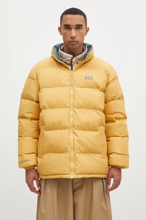 Двостороння куртка Helly Hansen чоловіча колір жовтий зимова