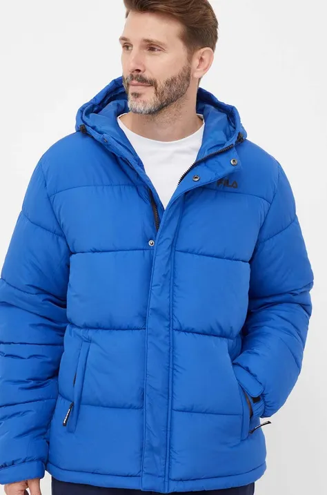 Fila kurtka męska kolor niebieski zimowa