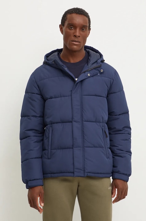 Μπουφάν Fila χρώμα: ναυτικό μπλε