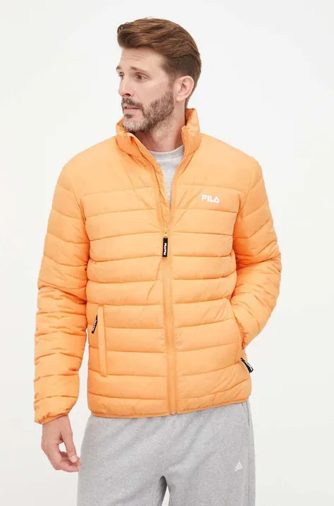 Куртка Fila чоловіча колір помаранчевий перехідна