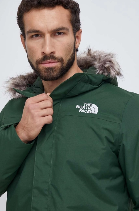 Μπουφάν The North Face χρώμα: πράσινο