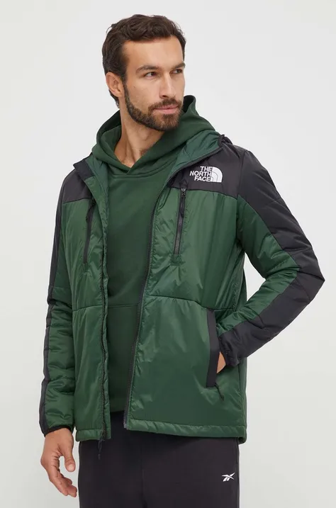Куртка The North Face чоловіча колір зелений перехідна