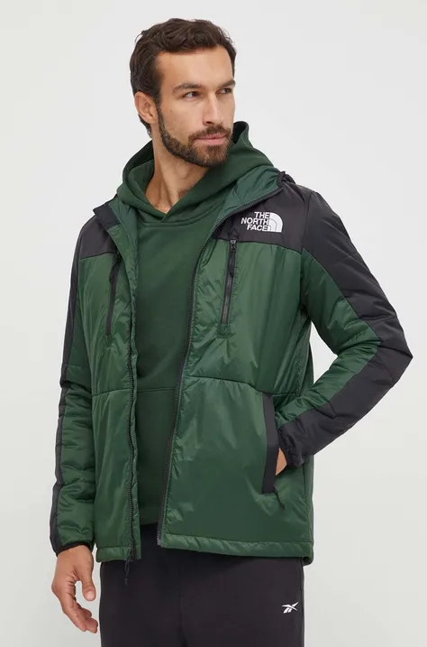 The North Face jacket Himalayan Light Synth men's green color NF0A7WZXKII1