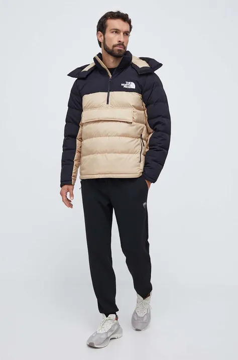 Μπουφάν The North Face χρώμα: μπεζ