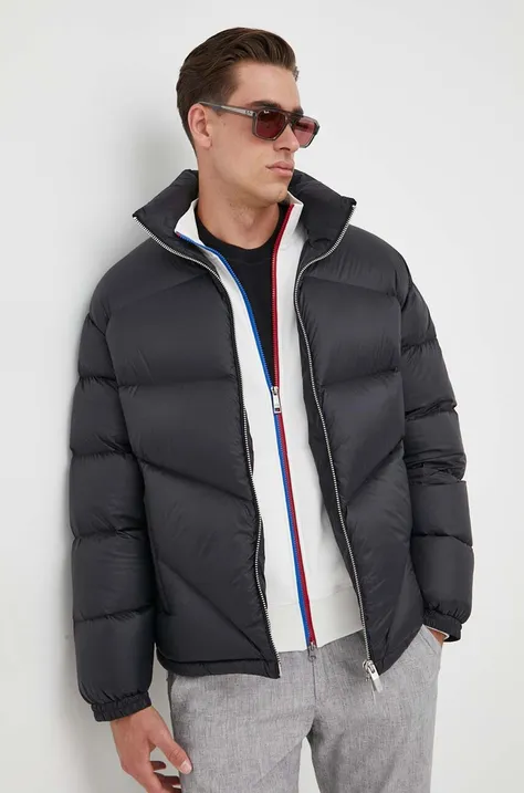 Пухова куртка Armani Exchange чоловіча колір чорний зимова oversize