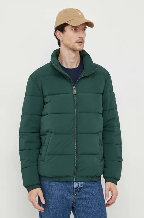 Куртка Guess чоловіча колір зелений перехідна