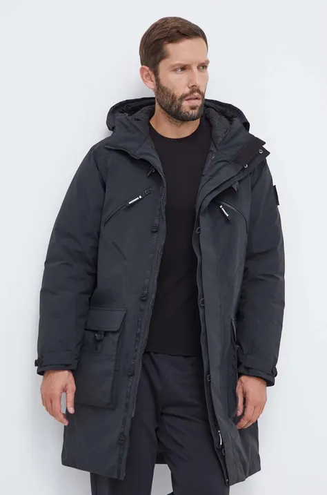 Куртка Didriksons чоловіча колір чорний зимова