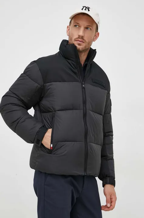 Куртка Tommy Hilfiger чоловіча колір чорний зимова