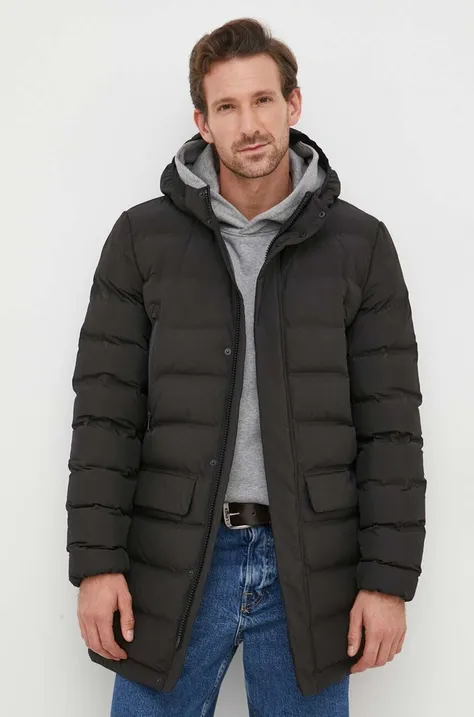 Куртка Geox SPHERICA чоловіча колір чорний зимова