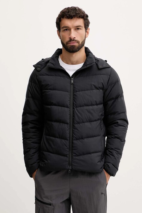 Jack Wolfskin kurtka puchowa Colonius męska kolor czarny zimowa 1207431