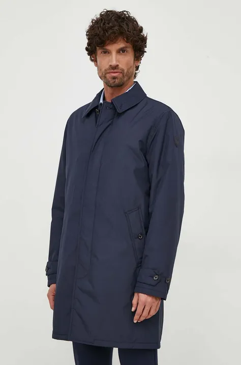 Αδιάβροχο μπουφάν Polo Ralph Lauren ανδρικό, χρώμα: ναυτικό μπλε