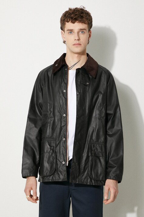 Яке Barbour Bedale Wax Jacket в зелено преходен модел MWX0018