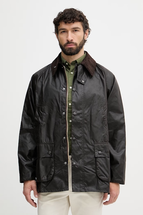 Barbour geaca barbati, culoarea maro, de tranzitie