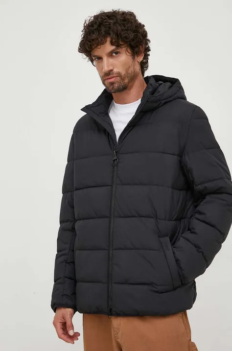 Barbour rövid kabát férfi, fekete, téli