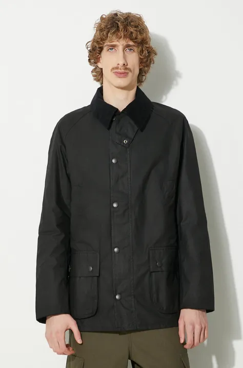 Barbour jacket men's black color
