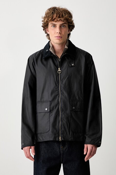 Barbour BEDALE giacca cerata da uomo blu navy MWX2205