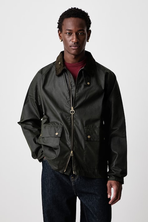 Barbour Férfi viaszolt kabát BEDALE zöld MWX2205