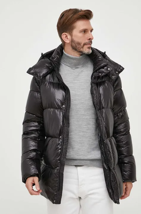 Пухова куртка Hetrego чоловіча колір чорний зимова