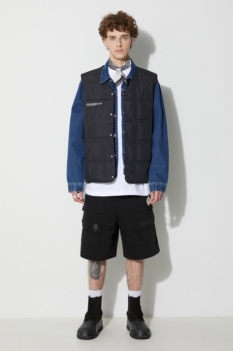 Pangaia vest men’s black color