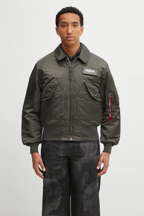 Alpha Industries giacca uomo colore grigio