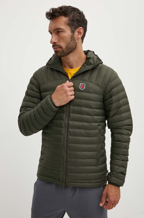 Fjallraven kurtka Expedition Lätt męska kolor zielony przejściowa