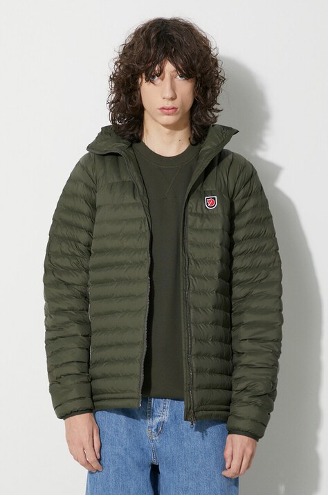 Μπουφάν Fjallraven Expedition Lätt χρώμα: πράσινο F86119.662 F30