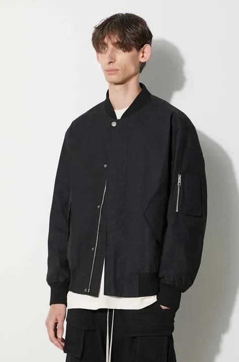 Куртка A.P.C. чоловіча колір чорний перехідна