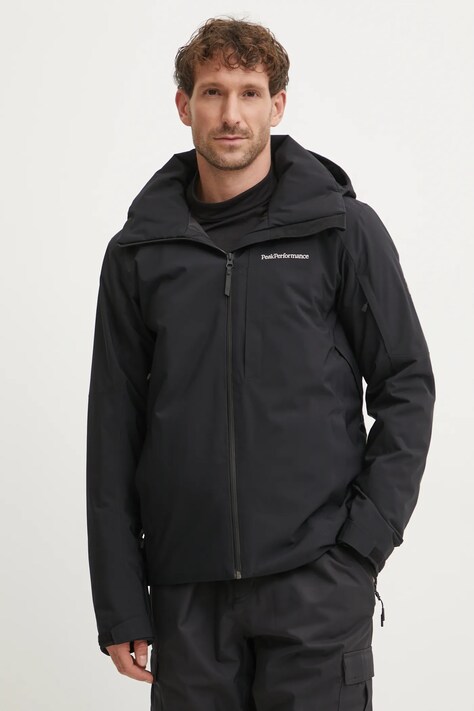 Peak Performance geaca de schi Maroon culoarea negru
