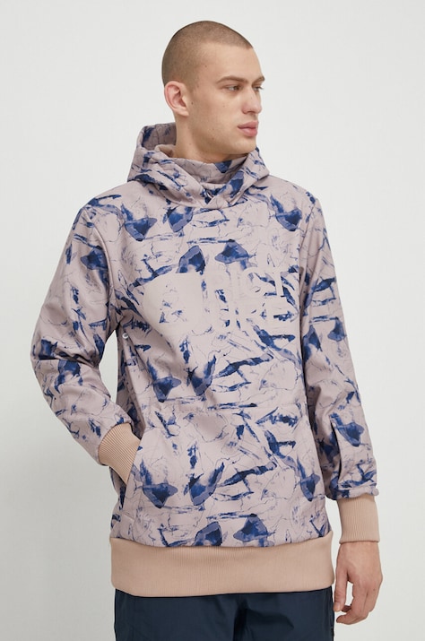 Picture geaca Parker Print culoarea bej