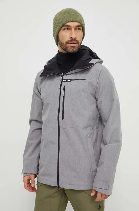 Куртка Burton Lodgepole колір сірий