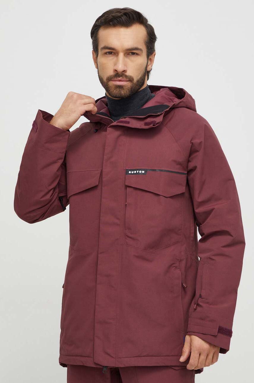 Burton geaca Covert 2.0 culoarea bordo